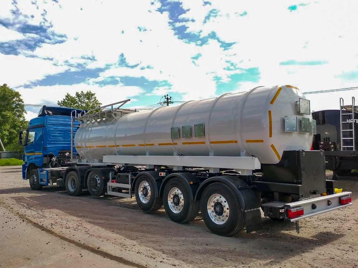 Обновление автопарка по доставке наливной химической продукции в июне 2021 года фото 1
